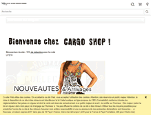 Tablet Screenshot of cargo-shop.fr